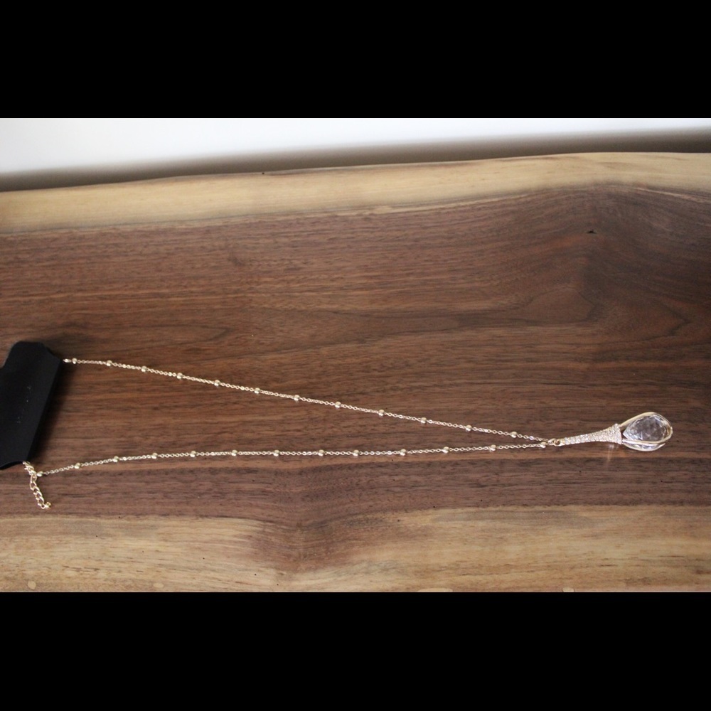 Metal | Gold plated pendant long chain necklace